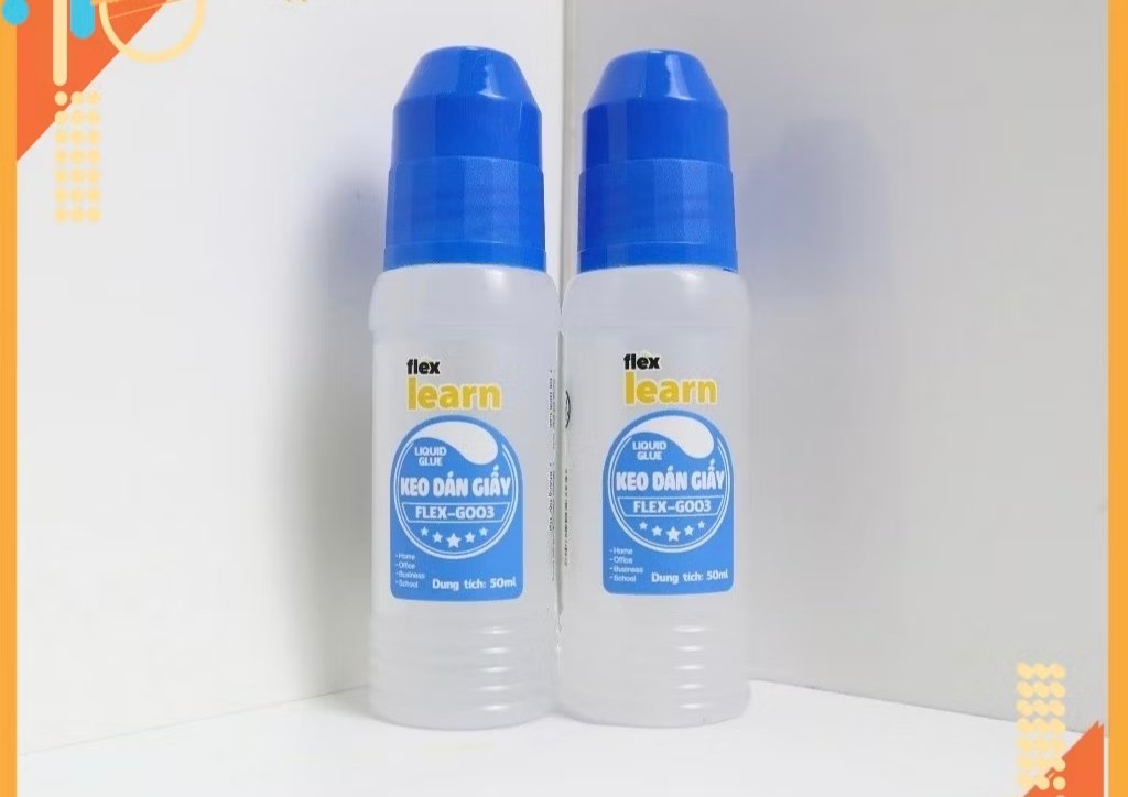 Chai Keo Nước Dán Giấy 50ml FLEX - F003 - Nhà Sách Hồng Bách.