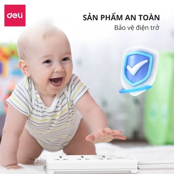 o cam dien 3 Chan da Nang Deli - Chieu Dài Day 3m/5m - Nha Sach Hong Bach