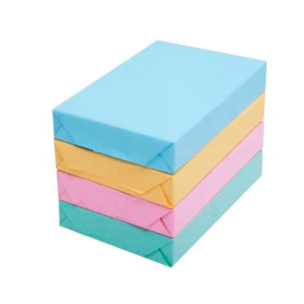 Giấy Ford A4 70gsm - Màu vàng (xấp 500 tờ) - nhà sách hồng bách