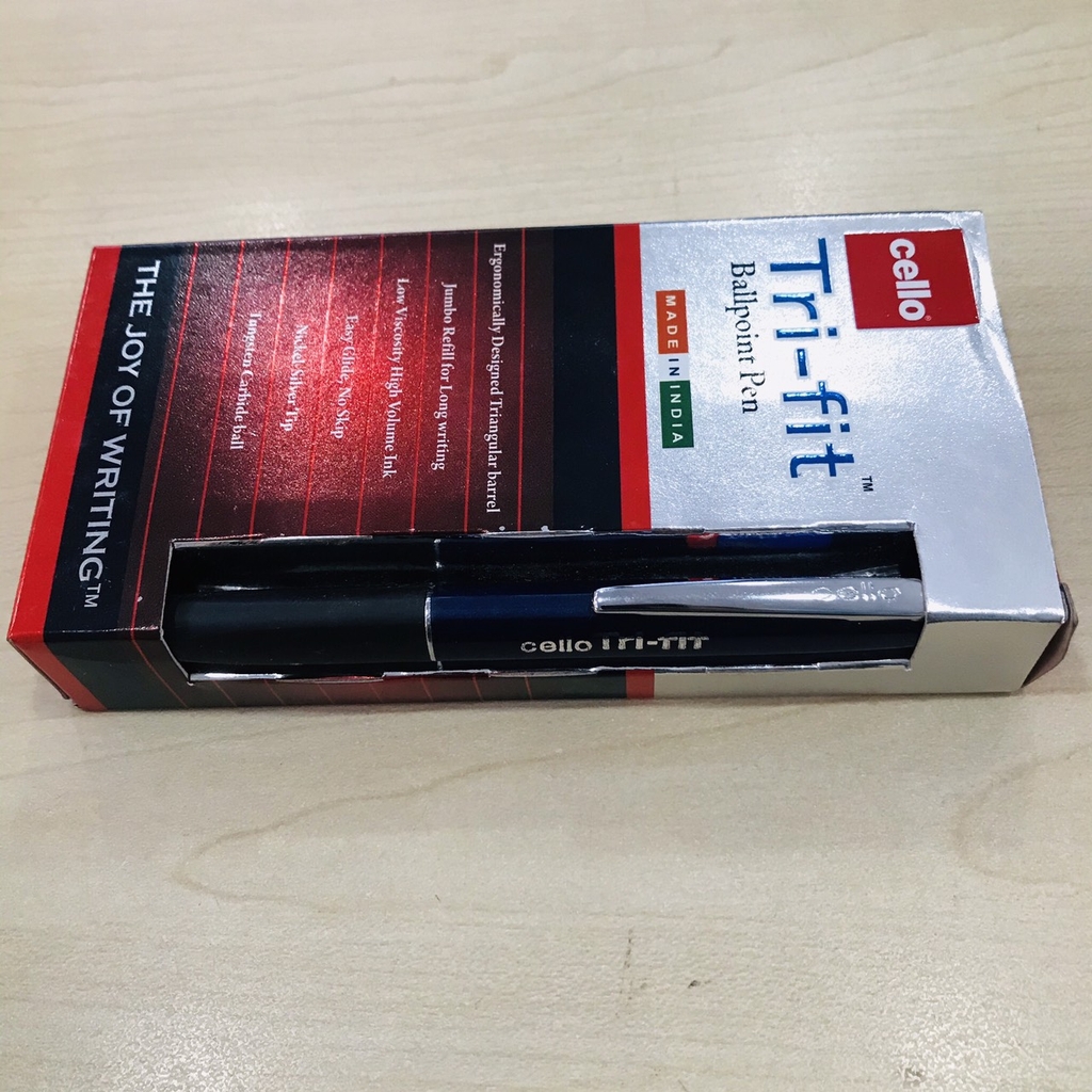 Bút Bi Bấm Cello Trifit 0.7mm - Nhà Sách Hồng Bách.