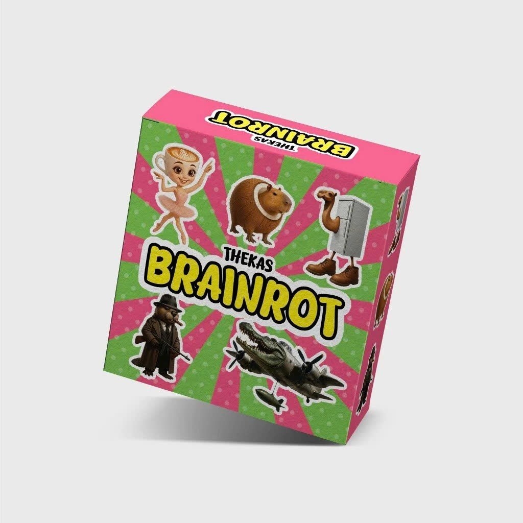 Bộ trò chơi Brainrot - hồng - nha sach hong bach