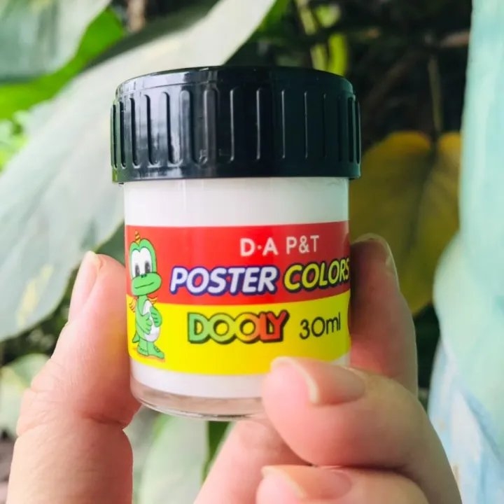 Màu Poster Dooly màu lẻ hủ 30ml - NHA SACH HONG BACH
