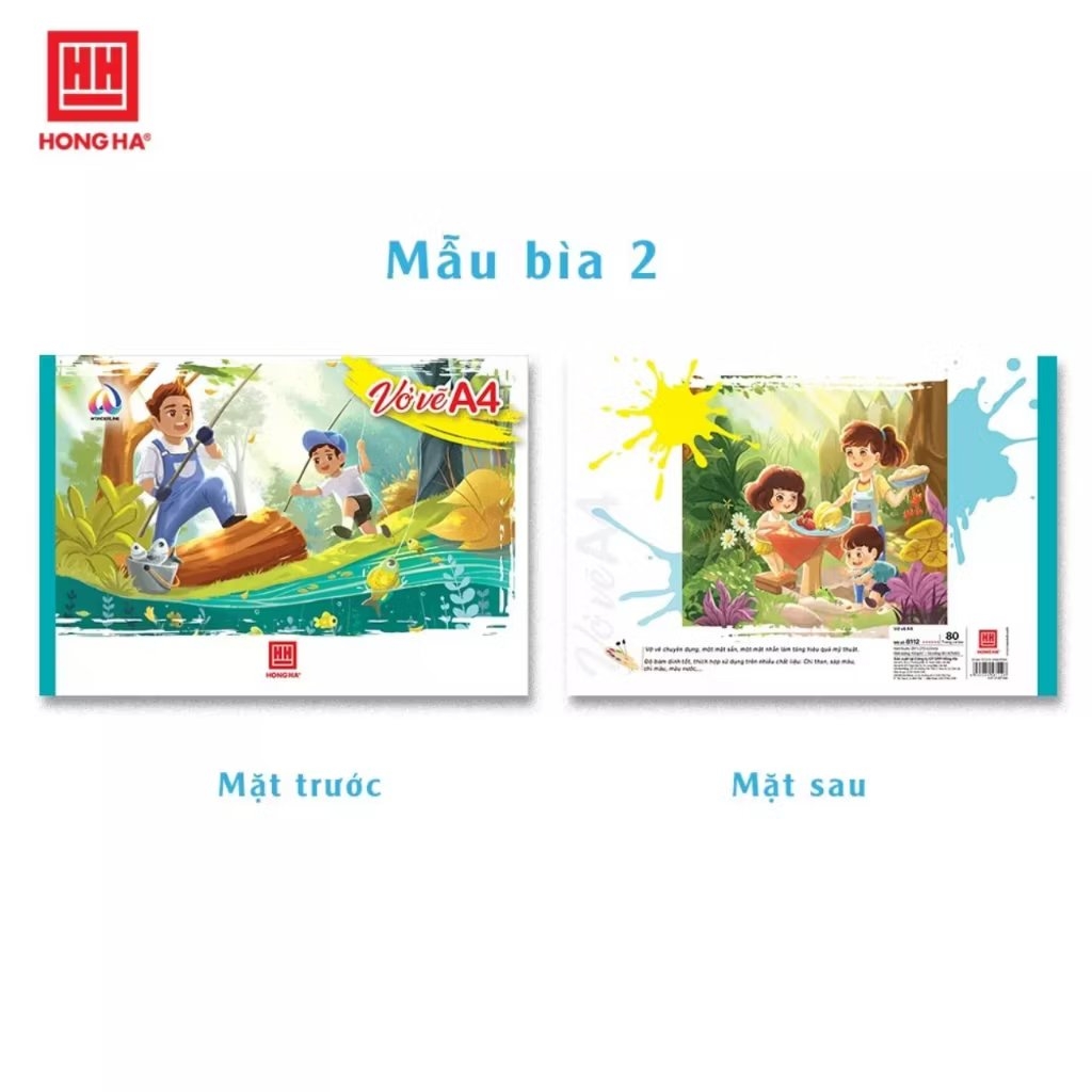 Tập Vẽ Mỹ Thuật A4 4931  180gsm 80Trang. - Nhà Sách Hồng Bách