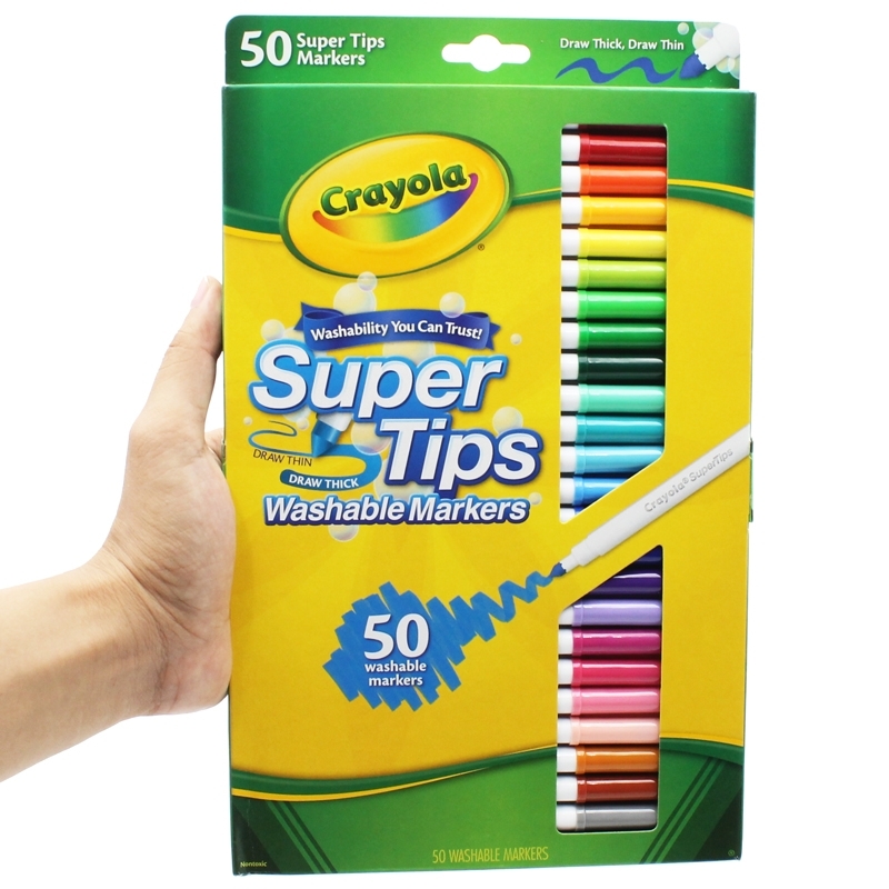 Bo but long 50 mau Crayola 585050 - Nha sach Hong Bach