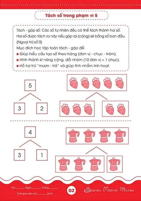 Sách Tách Gộp Trong Phạm Vi 20 - nha sach hong bach