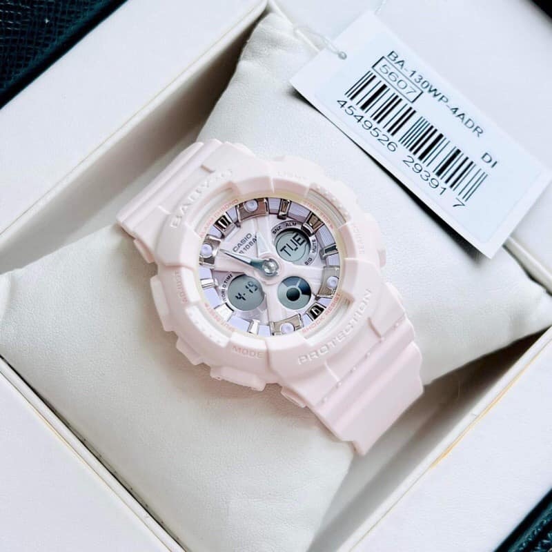 Đồng hồ nữ dây nhựa Casio Baby-G BA-130WP-4A | Yuu Shop Chuyên Ship Hàng Quốc Tế Đồng Hồ Nữ Dây Nhựa Casio Baby-G Ba-130Wp-4A | Yuu Shop Chuyên Ship Hàng Quốc Tế
