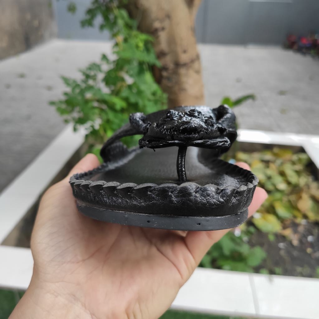 Dép kẹp nam [NGUYÊN CÁ SẤU CON CÓ ĐẦU VÀ CHÂN TAY]