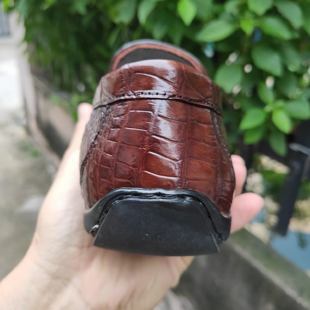 Giày Nam [DA BỤNG CÁ SẤU ĐẸP TINH TẾ] GL3N!