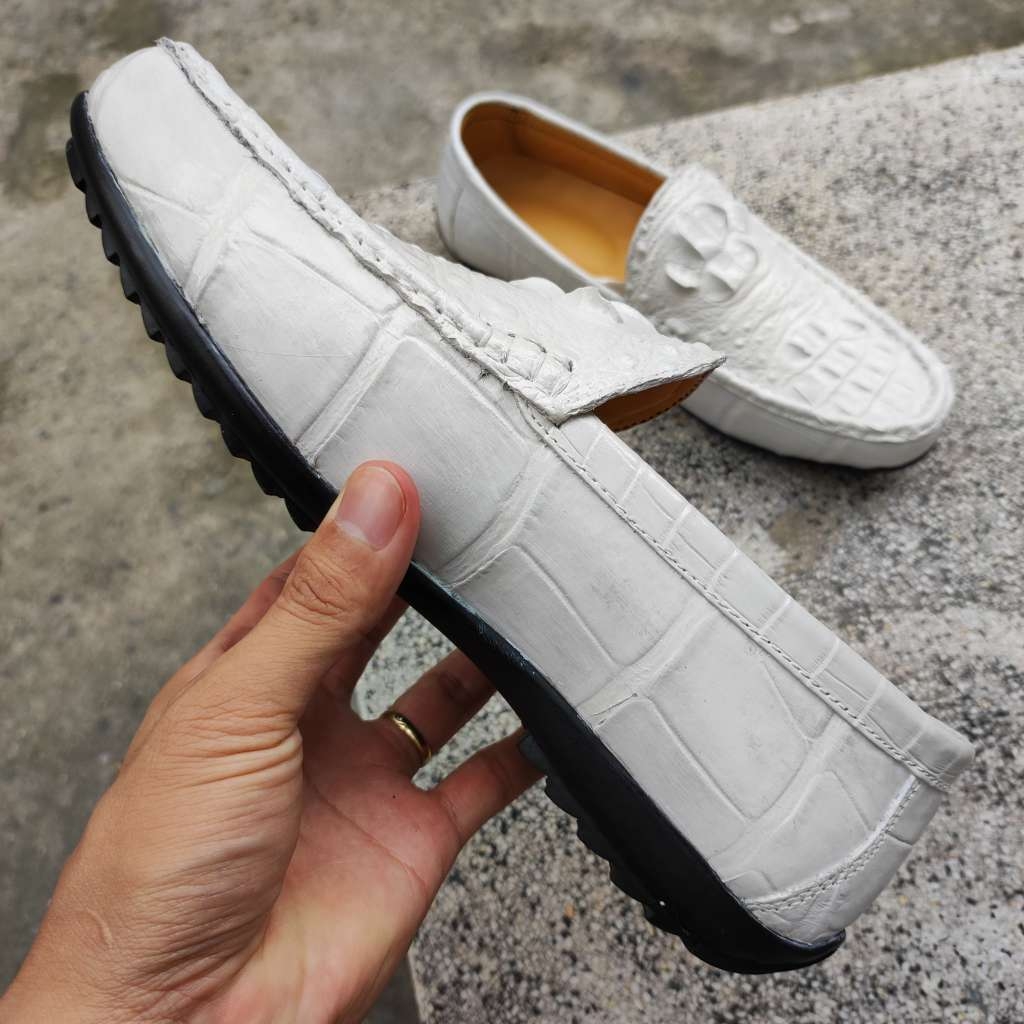 [Phiên bản đặc biệt..] Giày trắng bạch tạng lót màu Vàng!