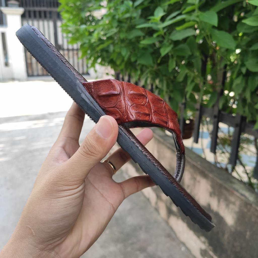 [RẺ VÔ ĐỊCH..] Dép kẹp nam gai lưng cá sấu!
