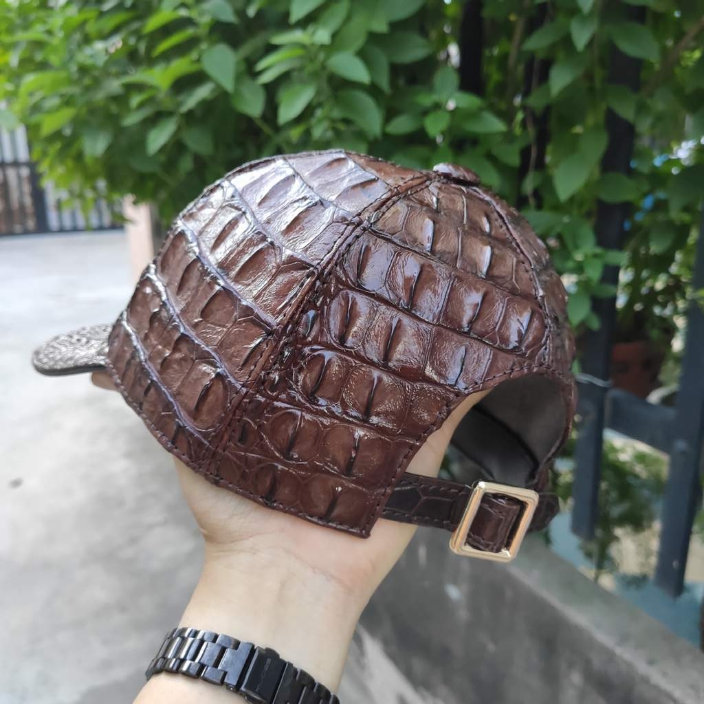 Nón/ mũ da cá sấu thật [NÓN LƯỠI TRAI CAO CẤP]