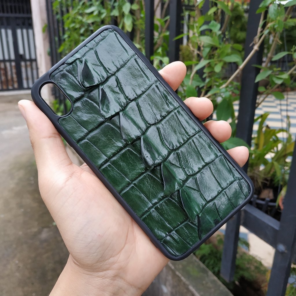 Ốp lưng da cá sấu thật [DÀNH RIÊNG CHO IPHONE]