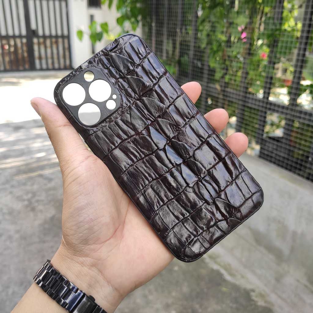 Ốp lưng da cá sấu thật [DÀNH RIÊNG CHO IPHONE]