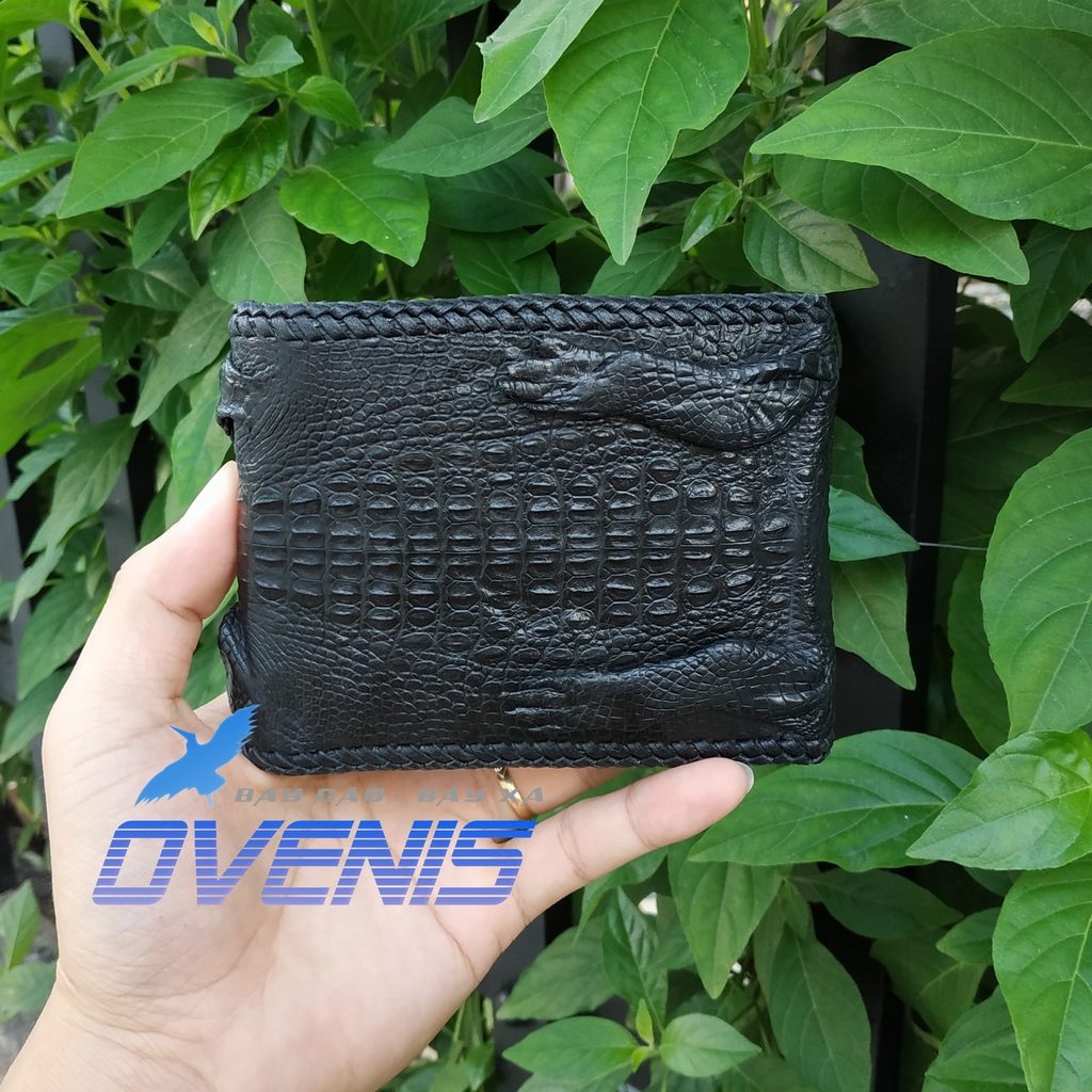 Siêu Phẩm Ví Cá Sấu Nguyên Con Đầy Cá Tính VS1V01D