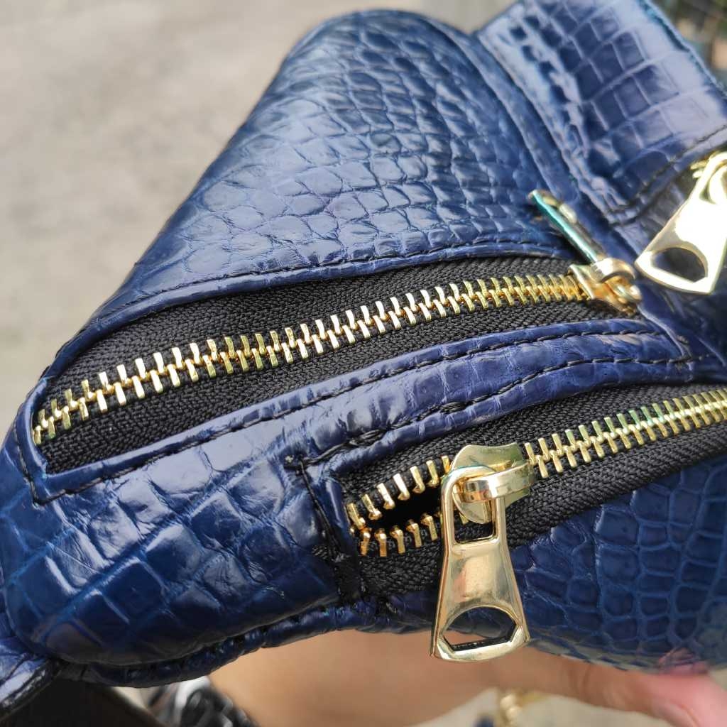 Túi đeo bụng Size vừa dễ sử dụng [XANH NAVY NỔI BẬT]