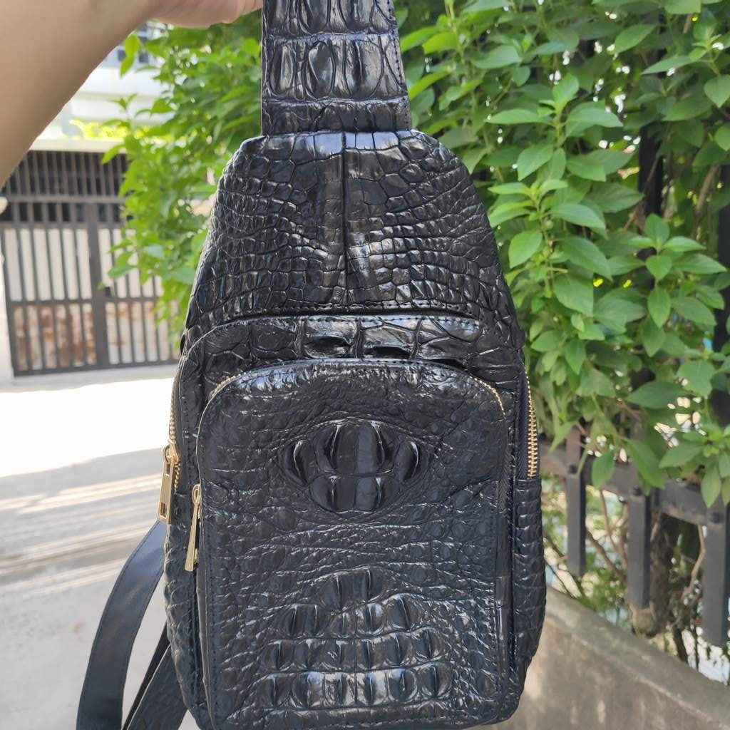 Túi bao tử đeo ngực cho nam [GÙ CÁ SẤU ĐẲNG CẤP ĐÍCH THỰC]