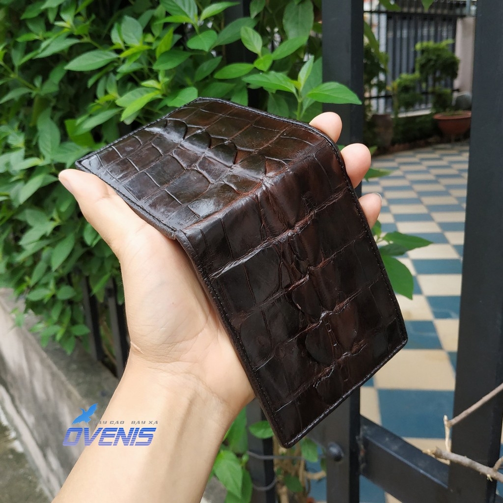 Ví Vây Đuôi Cá Sấu 2 Mặt VS216N