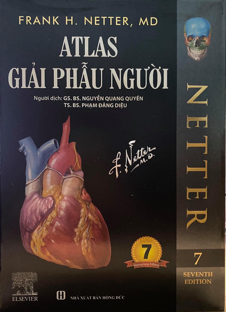Sách - Atlas Giải phẫu người (Bản số 7/2022)