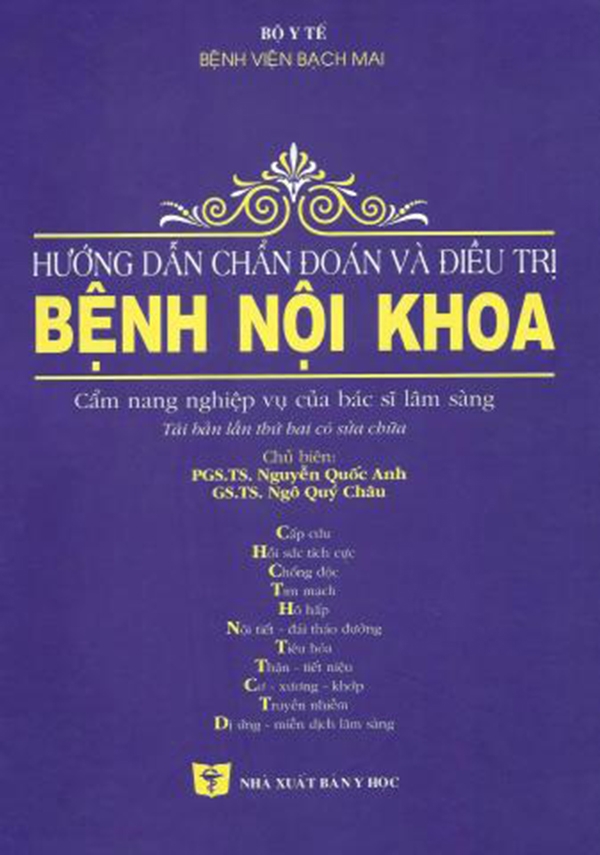 Hướng dẫn chẩn đoán và điều trị nội khoa (bản in 2019)