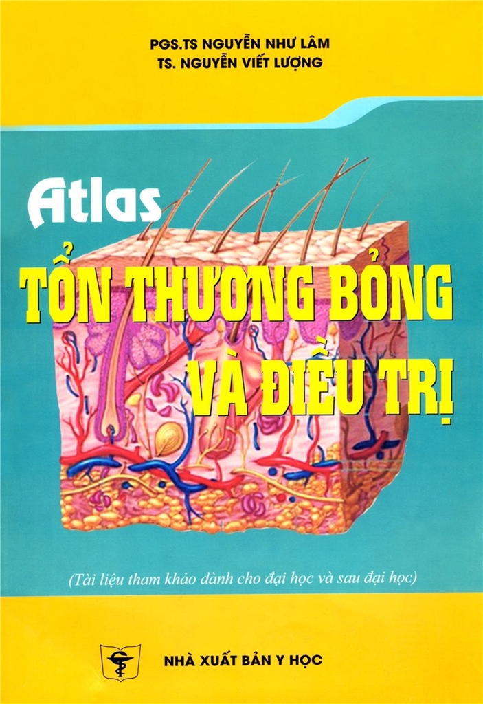 Sách - Atlas tổn thương bỏng và điều trị