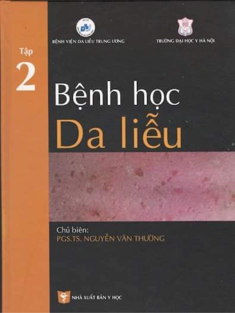 Sách - Bệnh học Da liễu (Tập 2)