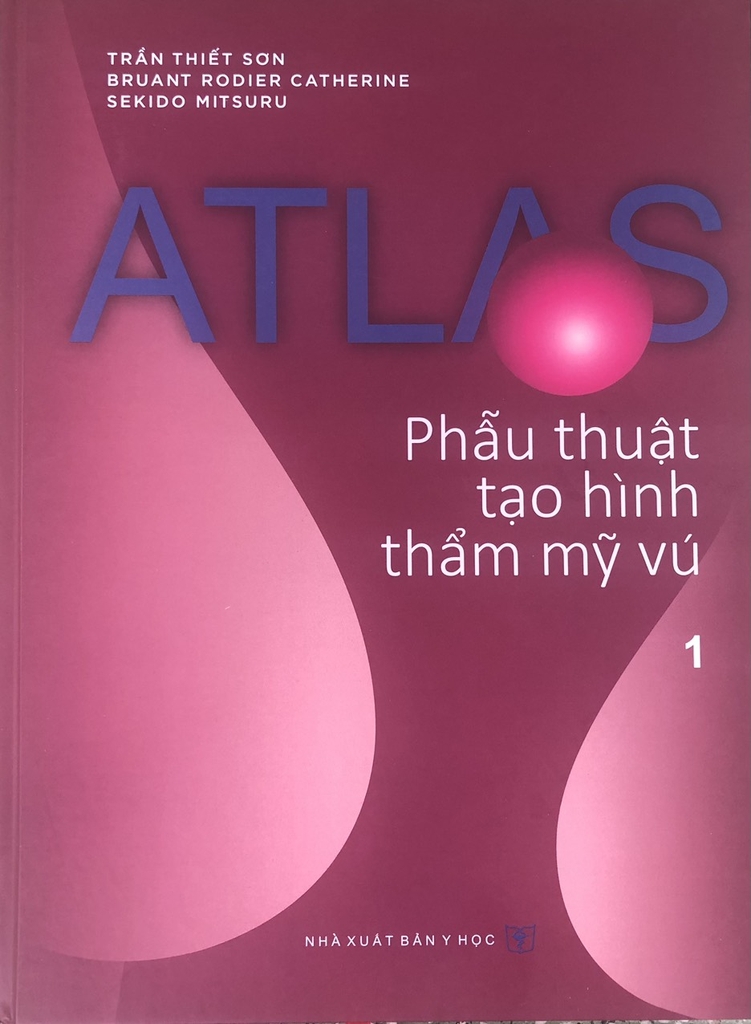 Sách - Atlas Phẫu thuật tạo hình thẩm mỹ Vú (Tập 1)