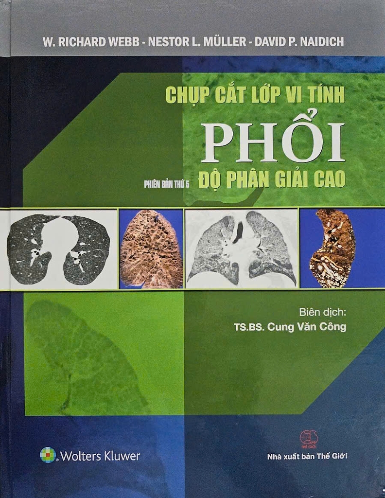 Sách - Chụp cắt lớp vi tính Phổi độ phân giải cao (Phiên bản thứ 5)