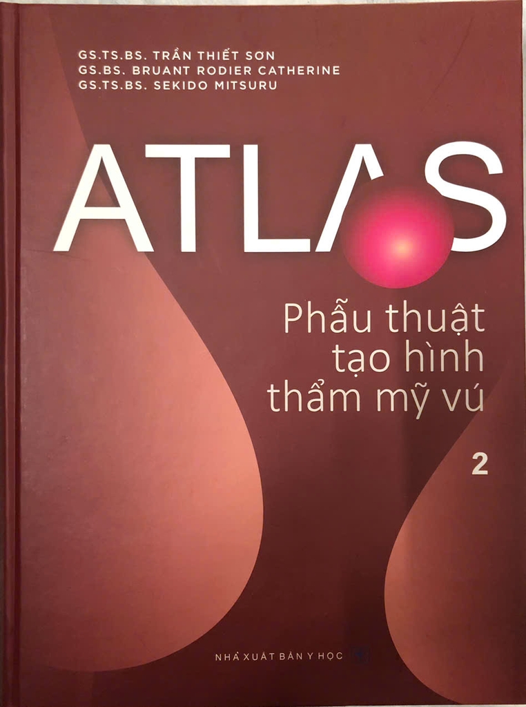 Sách - Atlas Phẫu thuật tạo hình thẩm mỹ vú (Tập 2)