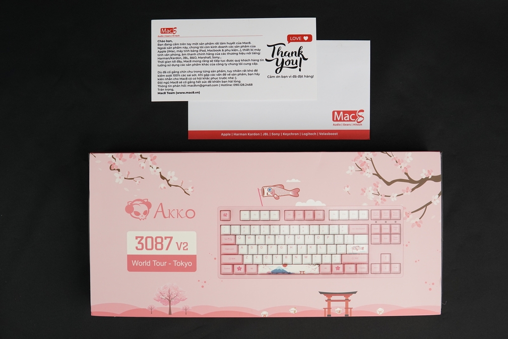 AKKO 3087 tokyo | Bàn phím cơ AKKO 3087 World Tour Tokyo | Mac8