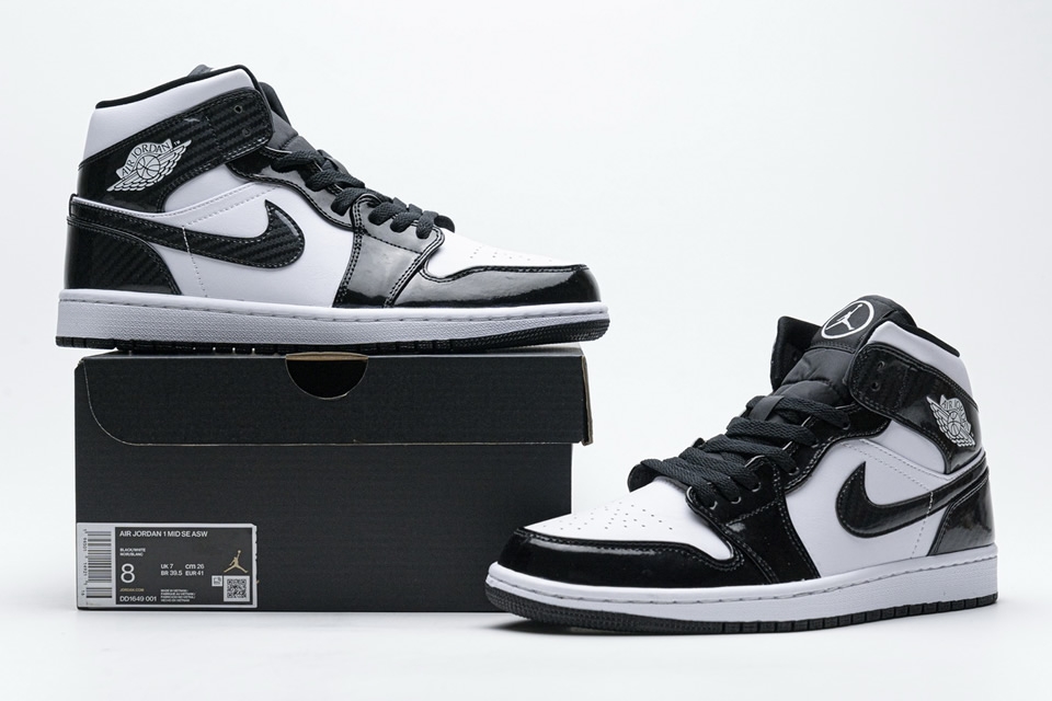jordan 1 mid carbon fiber 39
