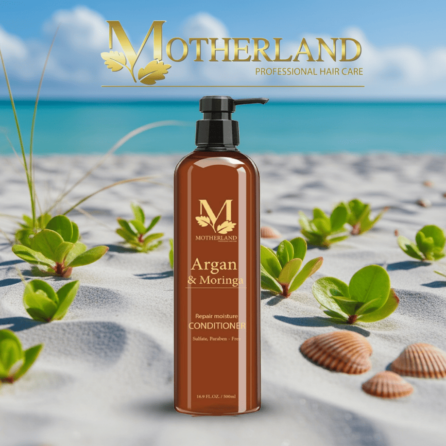 Dầu xả phục hồi Argan & Moringa Motherland 500ml