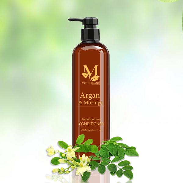 Dầu xả phục hồi Argan & Moringa Motherland 500ml