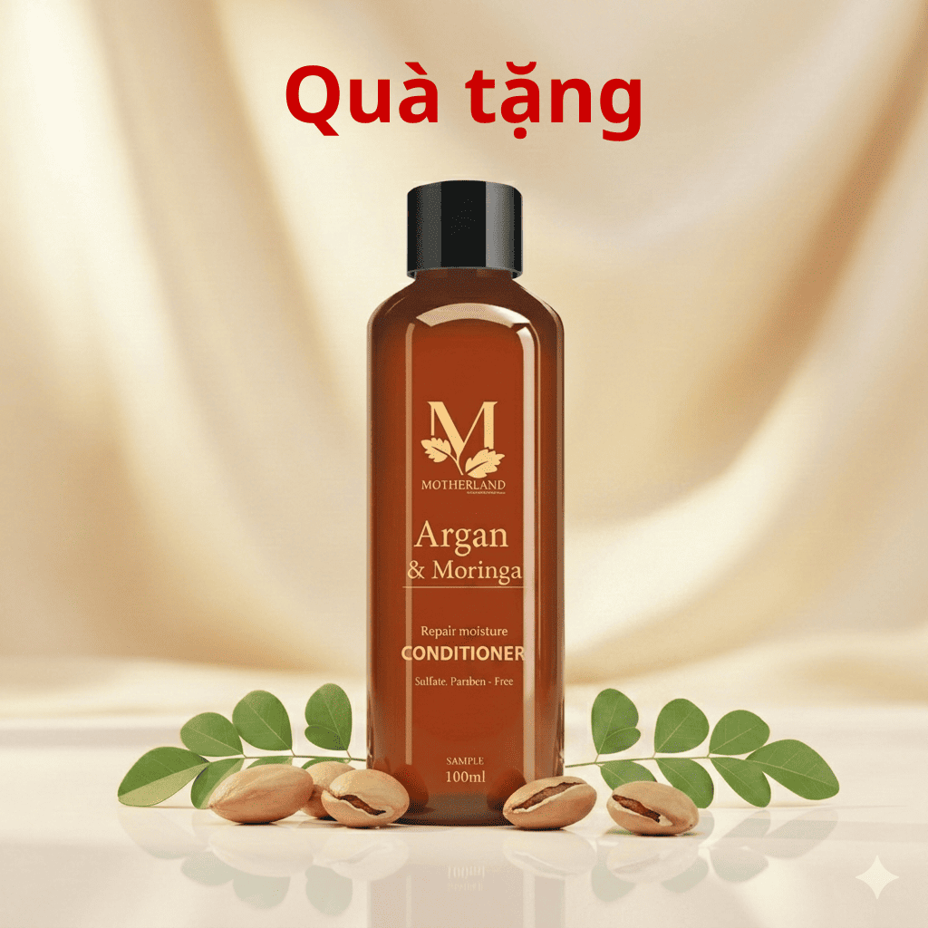 Dầu xả phục hồi Motherland Argan & Moringa 100ml
