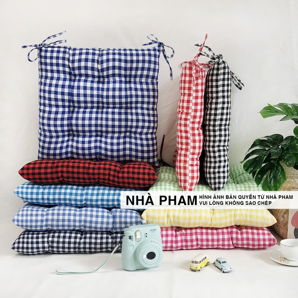 ĐỆM VUÔNG CARO 45CM - HÌNH 05