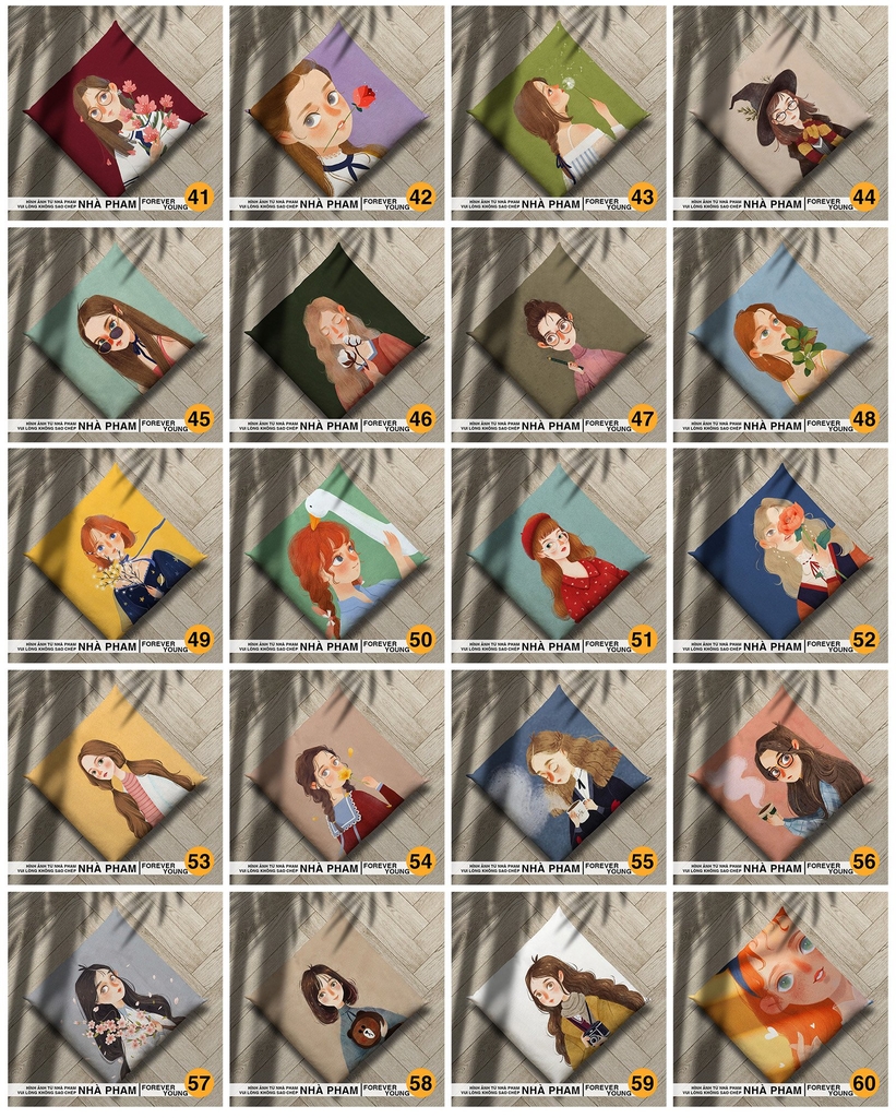 ĐỆM VUÔNG FOREVER YOUNG - HÌNH 49