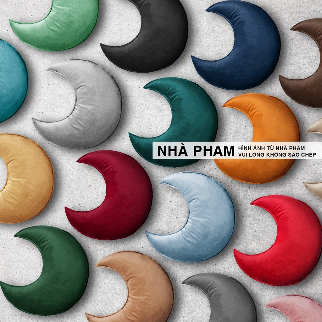 GỐI SOFA HÌNH MẶT TRĂNG - MÀU 14
