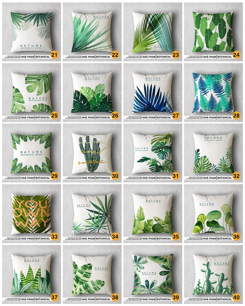 GỐI SOFA BOTANICAL - HÌNH 25