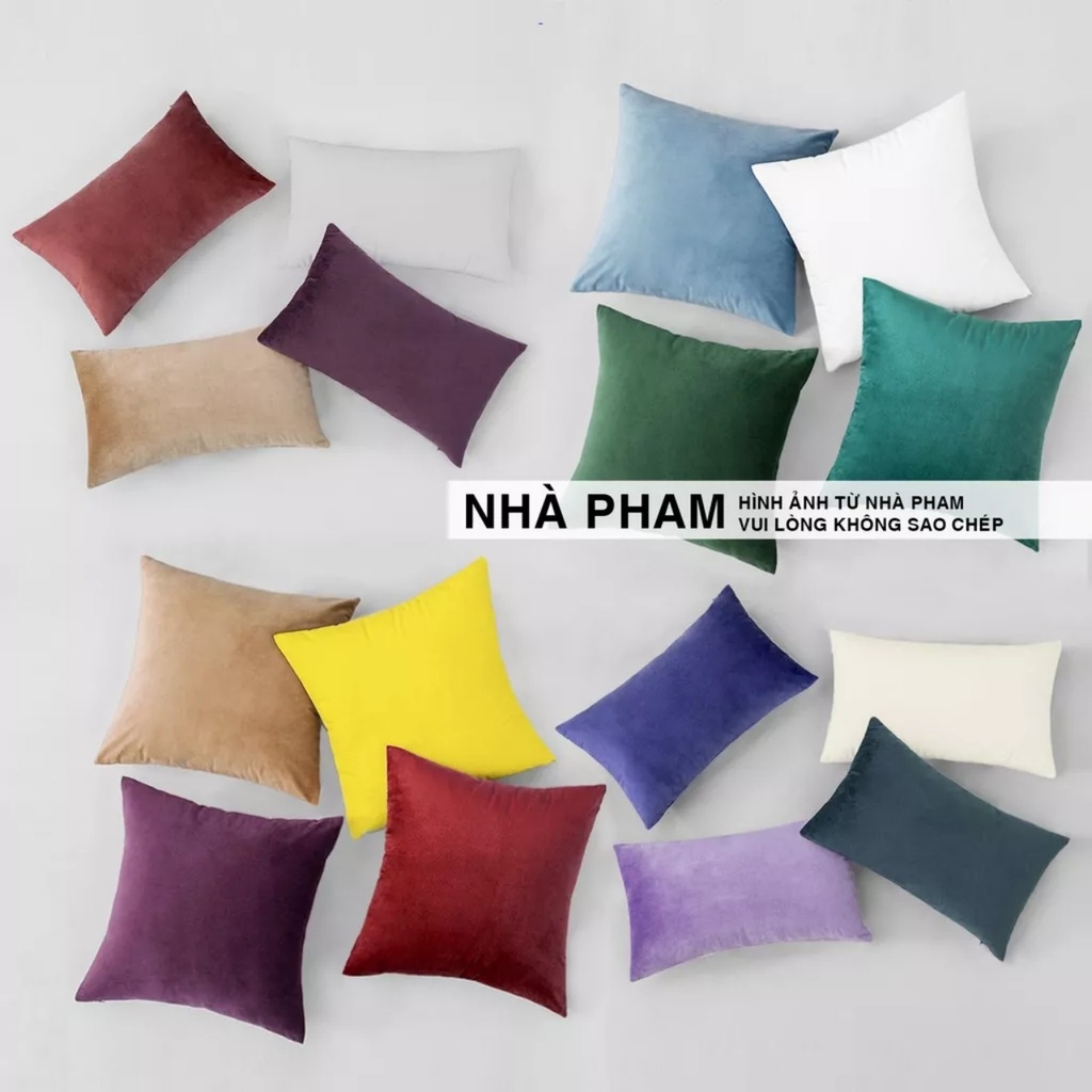GỐI VUÔNG SOFA VELVET - HÌNH 15