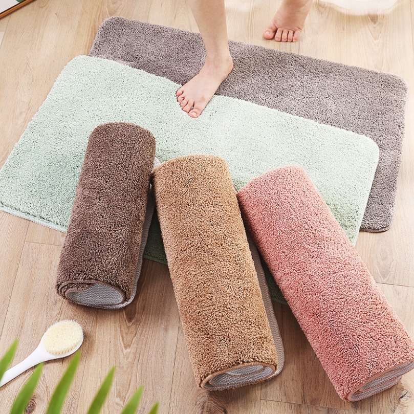 THẢM CHÙI CHÂN - H06 TRƠN MÀU XANH