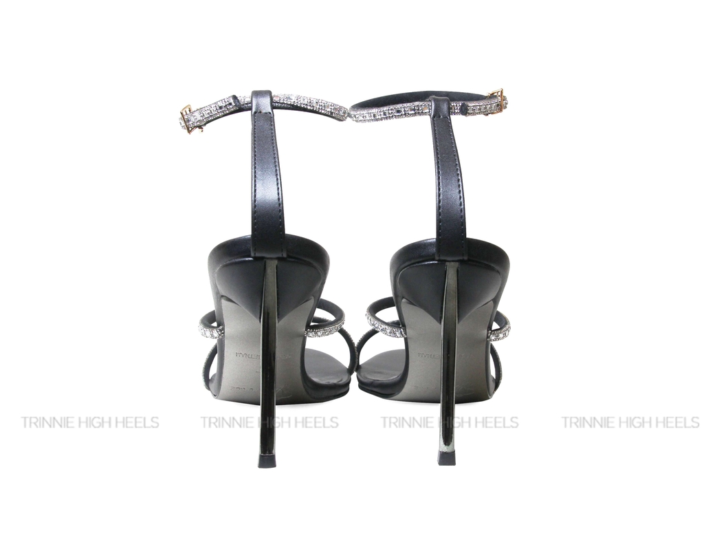 Souvenir sandal đá vuông đen