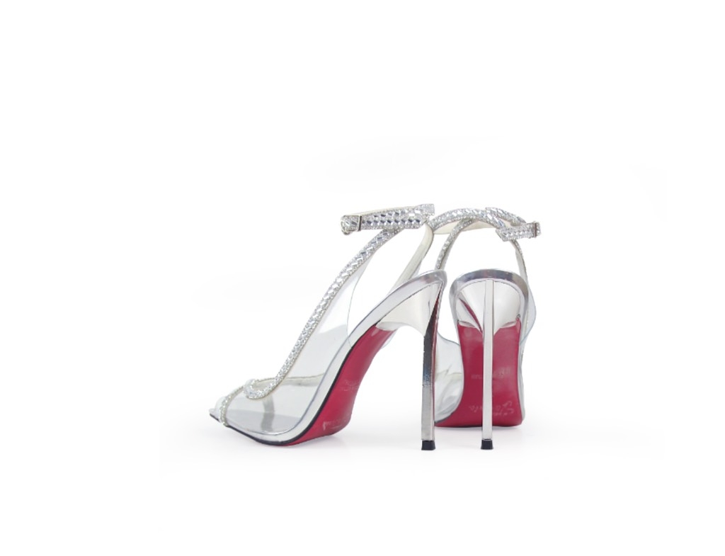 Khánh Vân Sandal Mica đính đá Bạc