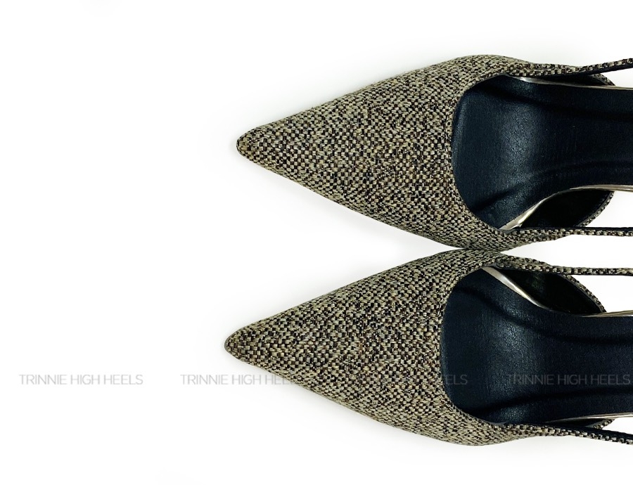 Souvenir Slingback Tweed 09cm