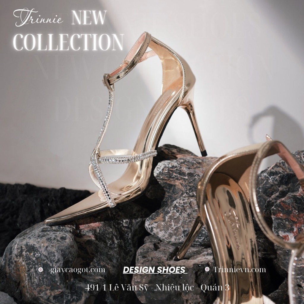 XG SANDAL MŨI NHỌN ĐÁ