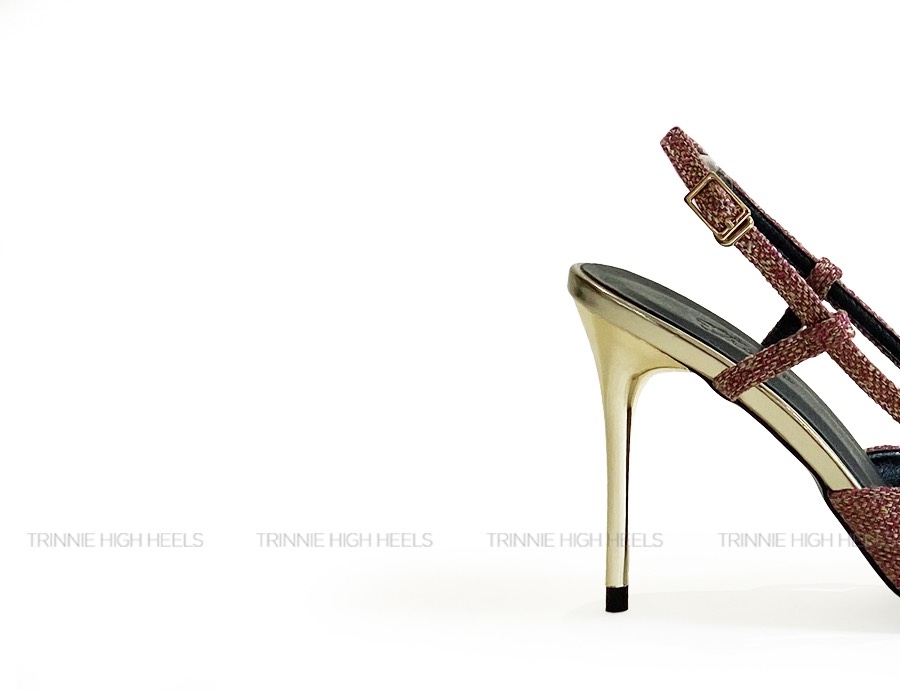 Souvenir Slingback Tweed 09cm