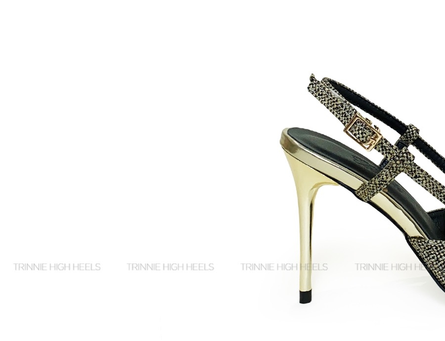 Souvenir Slingback Tweed 09cm