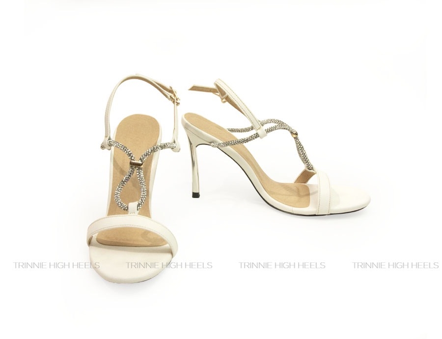 Souvenir sandal đính đá 11 satin