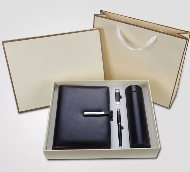 BỘ QUÀ TẶNG SỔ BÚT BÌNH GIỮ NHIỆT USB