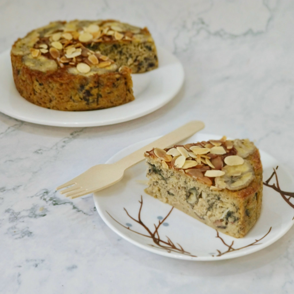 Bánh Chuối Yến Mạch Hạnh Nhân