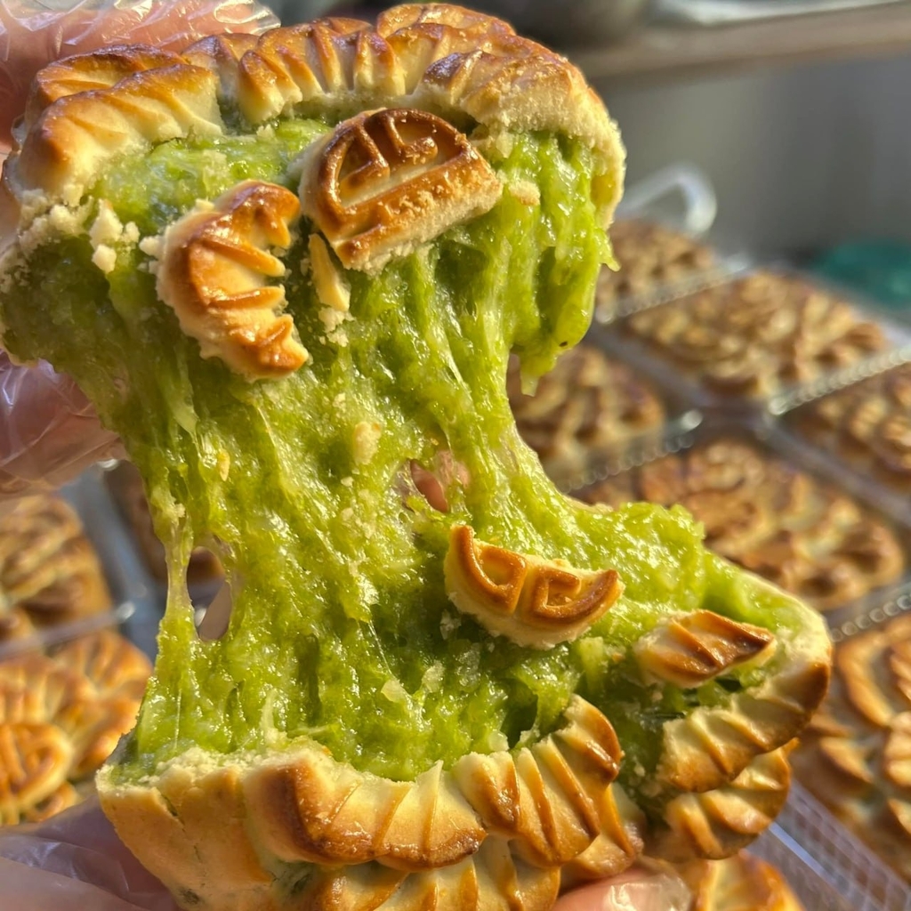 Bánh Nướng Cốm Xào