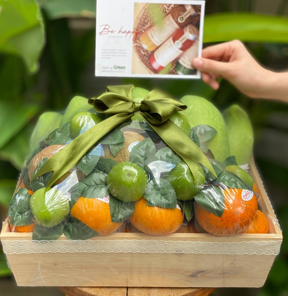 Set Quà Khay Gỗ QTSV05